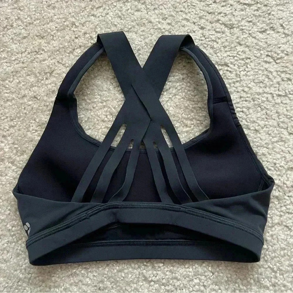 Sweaty Betty London Circuit Sports Bra Black Women’s Size XS SB4538 Workout - Picture 2 of 11